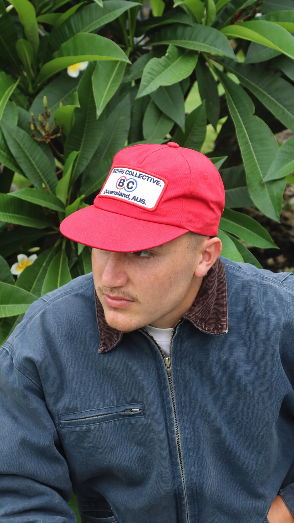 Farmer Patch Cap | Red