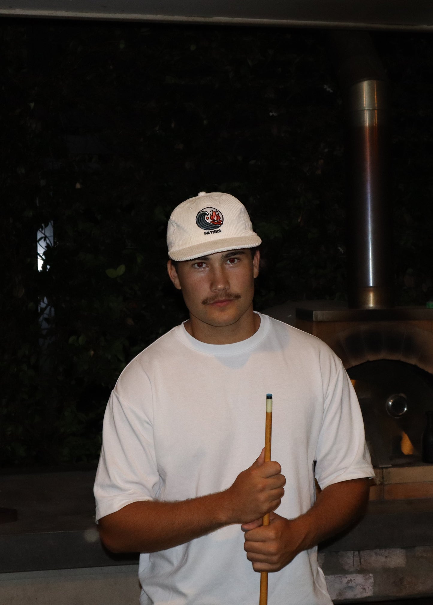 Adventure Cap | White Corduroy