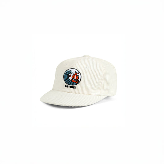Adventure Cap | White Corduroy