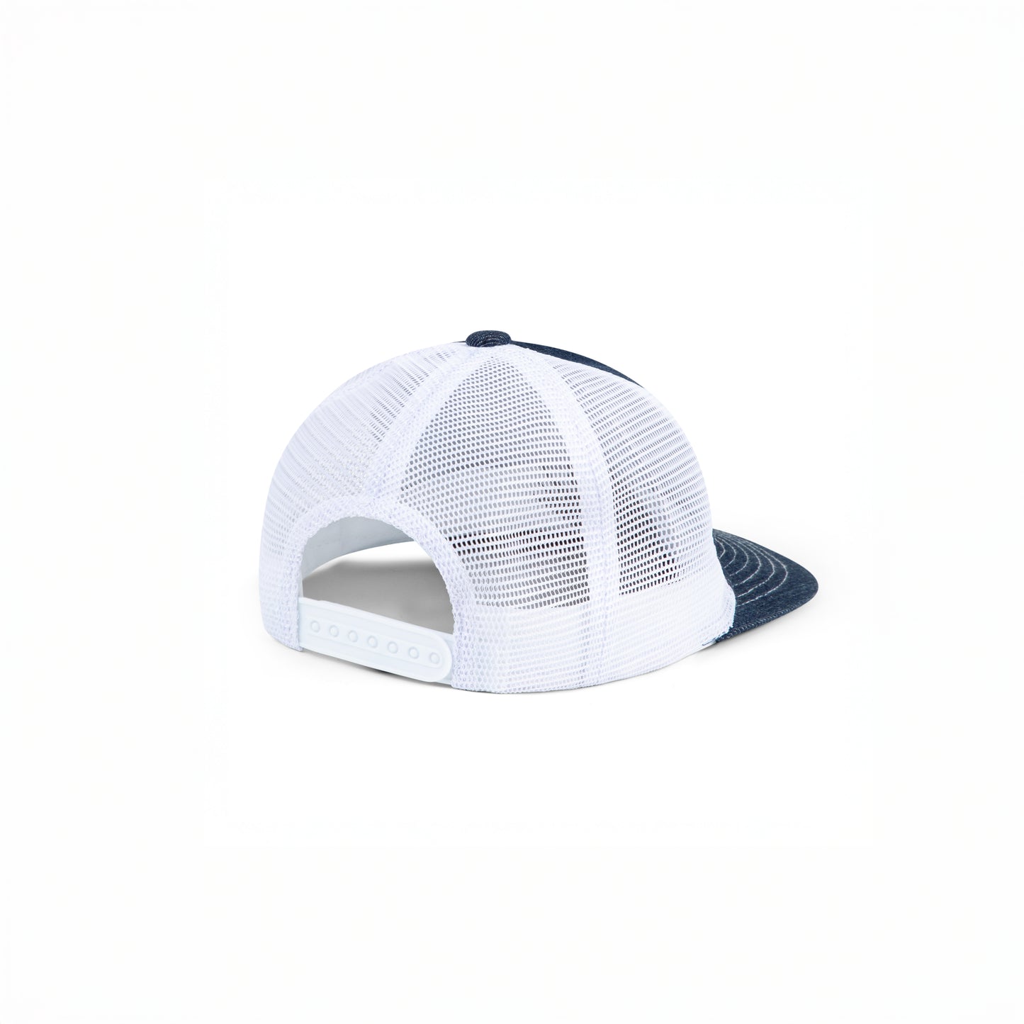 Monogram Trucker Cap | Denim