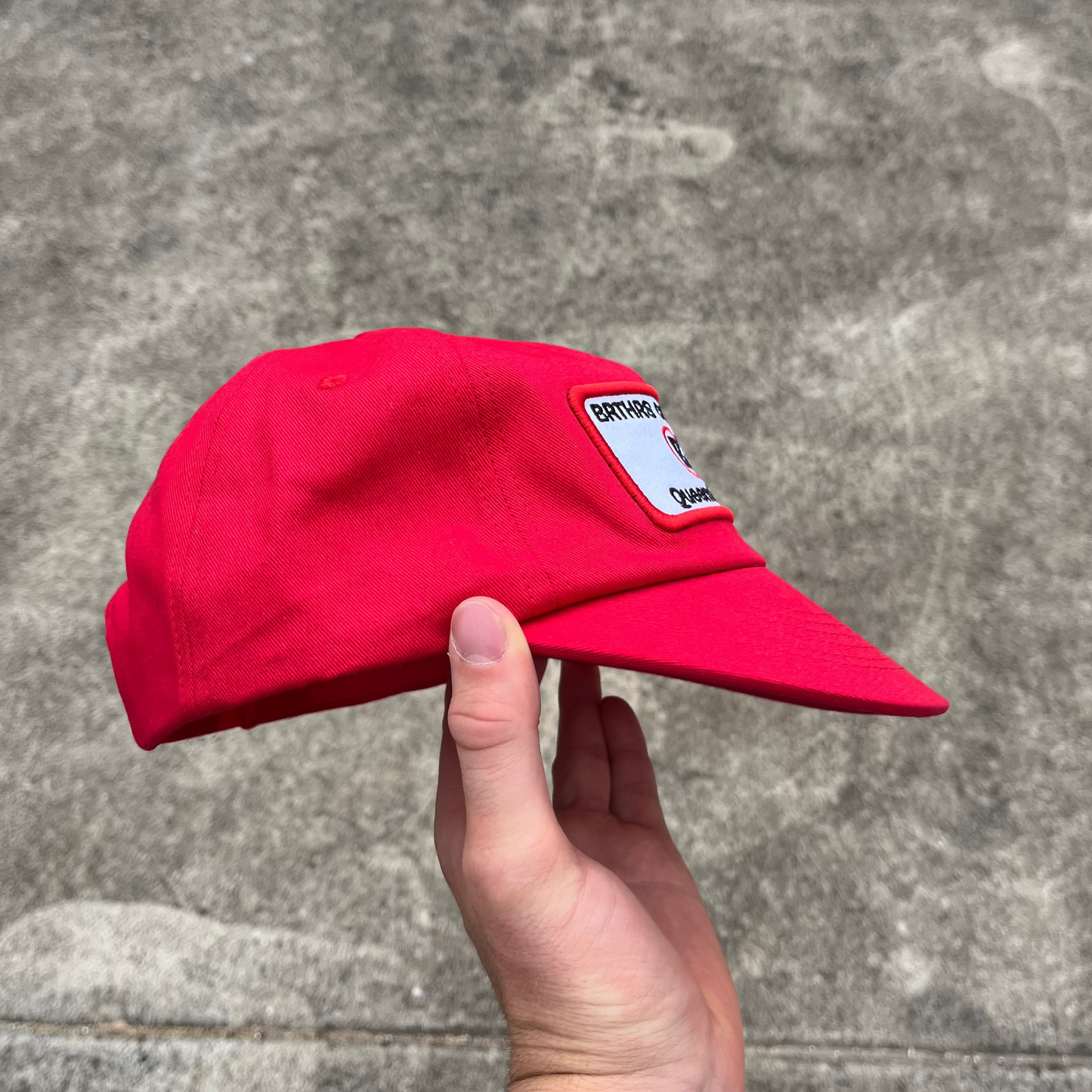 Farmer Patch Cap | Red